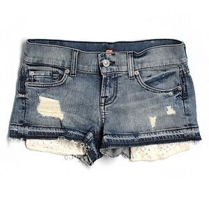 {7 For All Mankind} Denim Shorts
